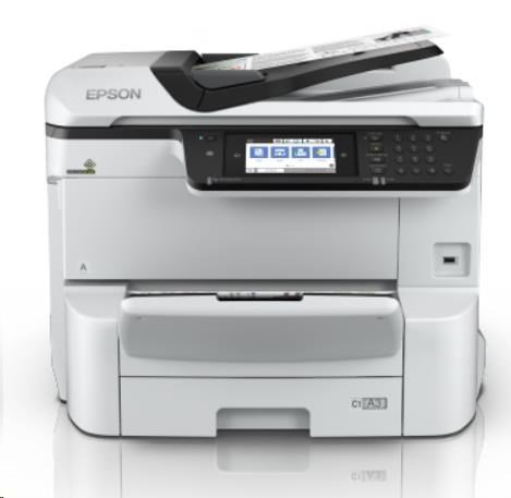 EPSON tiskárna ink WorkForce Pro WF-C8610DWF, 4v1, A3, 35ppm, Ethernet, WiFi (Direct), Duplex, 3 roky OSS po registraci