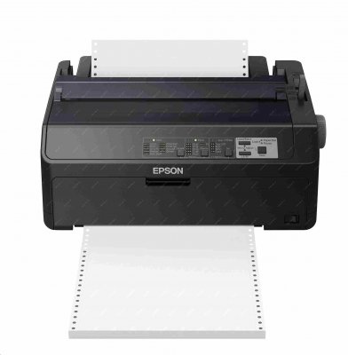 EPSON tiskárna jehličková LQ-590II, A4, 24 jehel, high speed draft 550 zn/s, 1+6 kopii, USB 2.0,, galerie